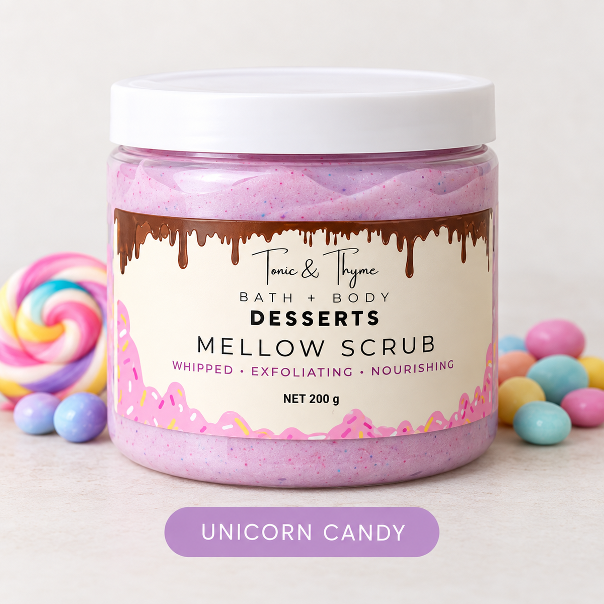 Mellow Scrub – Unicorn Candy