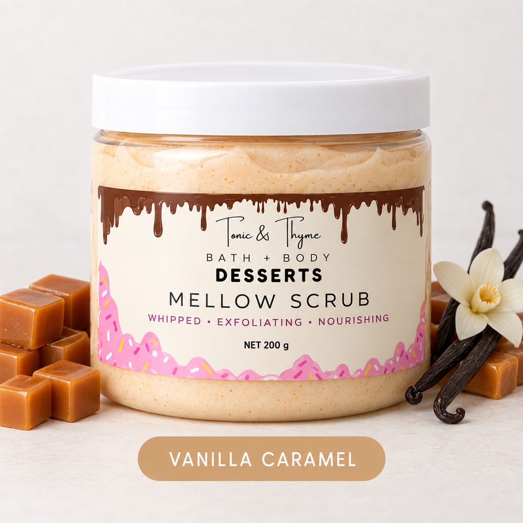 Mellow Scrub – Vanilla Caramel